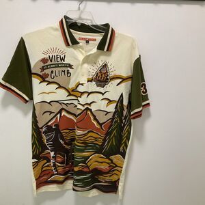 Blac Leaf Men’s Top With Climbing Graphic Size Med